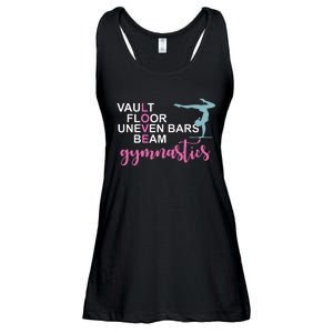 Gymnastics Love Beam Gymnastics Ladies Essential Flowy Tank