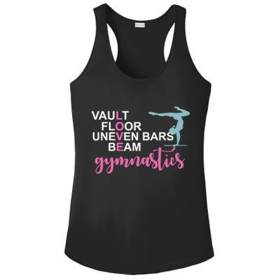 Gymnastics Love Beam Gymnastics Ladies PosiCharge Competitor Racerback Tank
