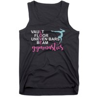 Gymnastics Love Beam Gymnastics Tank Top