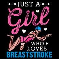 Girl Loves Breaststroke Breaststroke Swimmer Impact Tech Backpack