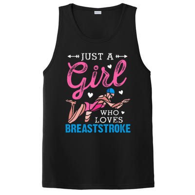 Girl Loves Breaststroke Breaststroke Swimmer PosiCharge Competitor Tank