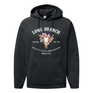 Gunsmoke Long Branch Saloon Performance Fleece Hoodie