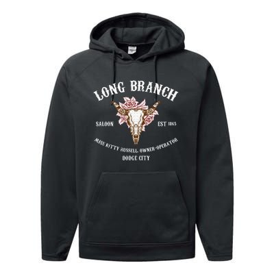 Gunsmoke Long Branch Saloon Performance Fleece Hoodie