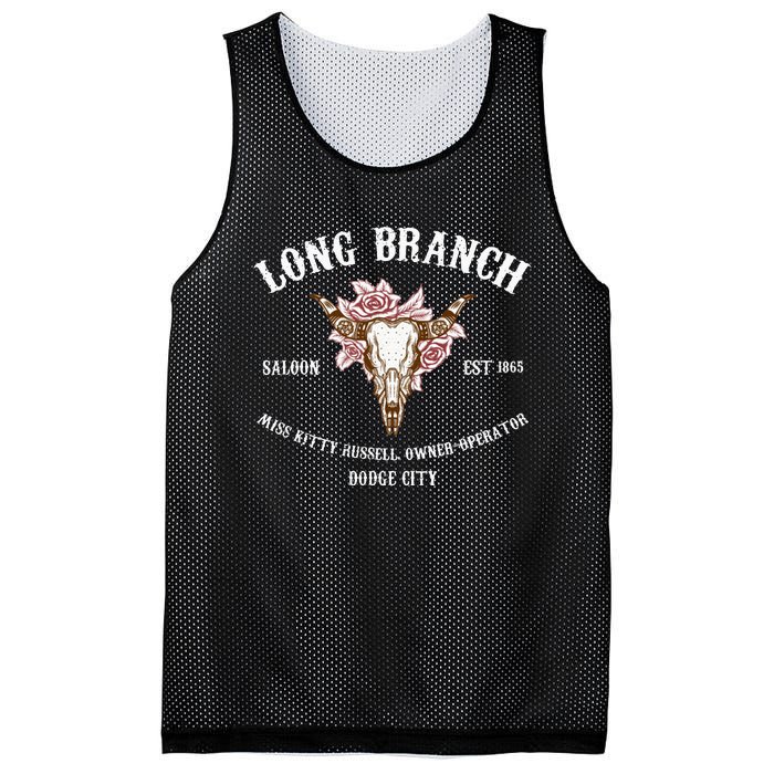 Gunsmoke Long Branch Saloon Mesh Reversible Basketball Jersey Tank