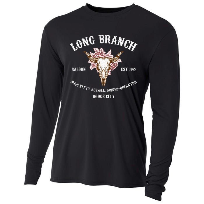 Gunsmoke Long Branch Saloon Cooling Performance Long Sleeve Crew