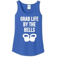 Grab Life By The Bells Kettlebells Great Gift Ladies Essential Tank