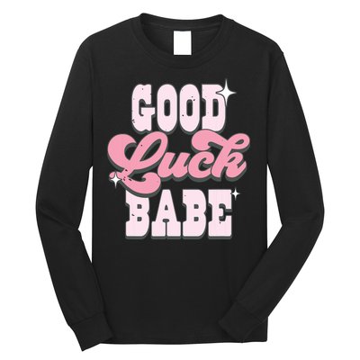 Good Luck Babe Chappel Roan Lesbian Pride Cowgirl Hat Long Sleeve Shirt