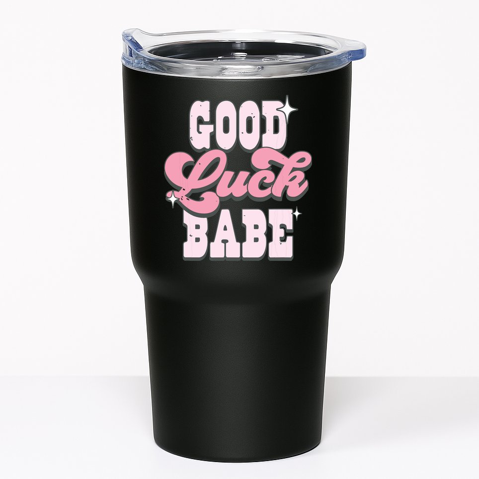 Good Luck Babe Chappel Roan Lesbian Pride Cowgirl Hat Tumbler