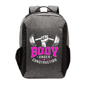 Gym Lovers Body Under Construction Workout Related Gym Rats Vector Backpack