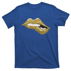 Gold Lip Biting Great Gift Black Magic Great Gift Great Gift T-Shirt