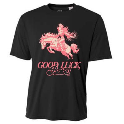 Good Luck Babe Retro 90s Birthday Cooling Performance Crew T-Shirt