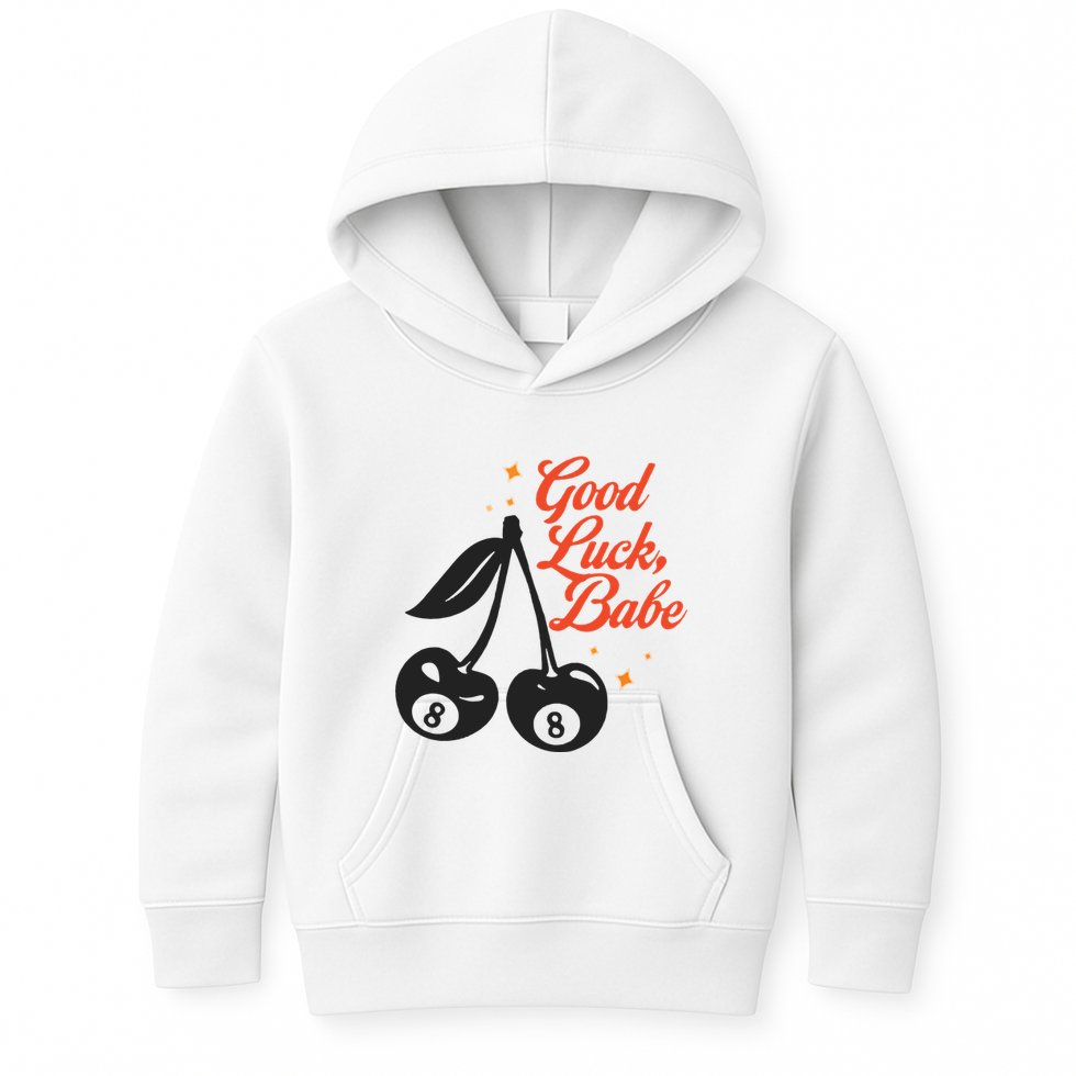 Good Luck Babe Kids Hoodie