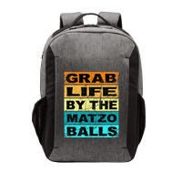 Grab Life By The Matzo Balls Kosher Passover Vector Backpack