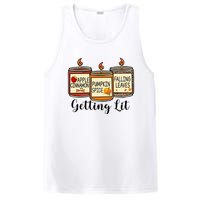 Getting Lit Candles Pumpkin Spice Fall Thanksgiving Matching PosiCharge Competitor Tank