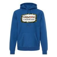 G0r Leopard Camo Crawfish Is My Favorite Season Cajun Lover Gift Premium Hoodie