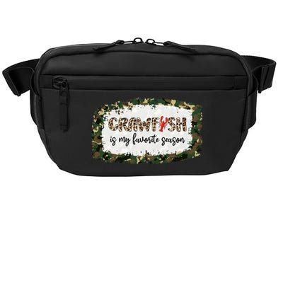 G0r Leopard Camo Crawfish Is My Favorite Season Cajun Lover Gift Crossbody Pack