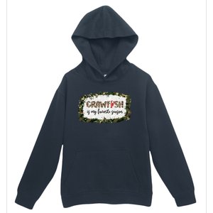 G0r Leopard Camo Crawfish Is My Favorite Season Cajun Lover Gift Urban Pullover Hoodie