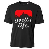 Goetta Life Cincinnati Skyline Funny Cincinnati Food Cooling Performance Crew T-Shirt