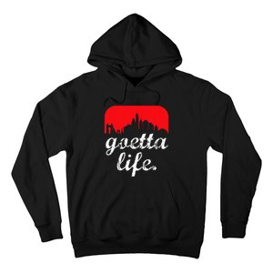 Goetta Life Cincinnati Skyline Funny Cincinnati Food Hoodie