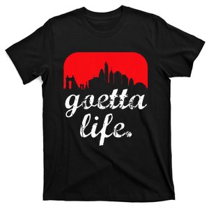 Goetta Life Cincinnati Skyline Funny Cincinnati Food T-Shirt