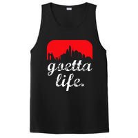 Goetta Life Cincinnati Skyline Funny Cincinnati Food PosiCharge Competitor Tank