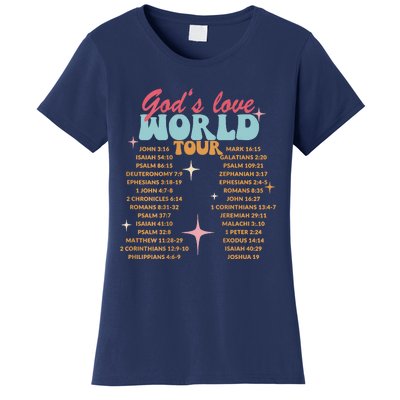 God's Love Christian Bible Verse Aesthetic Women's T-Shirt