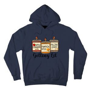 Getting Lit Candles Cute Fall Tall Hoodie