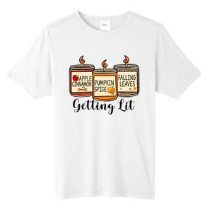 Getting Lit Candles Cute Fall Tall Fusion ChromaSoft Performance T-Shirt