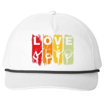 Gymnastic Love Coach DancinG Cheerleading Snapback Five-Panel Rope Hat