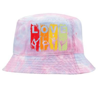 Gymnastic Love Coach DancinG Cheerleading Tie-Dyed Bucket Hat