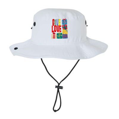 Give Love Christmas Holiday Gifts Bucket Hat