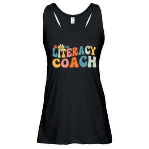 Groovy Literacy Coach Appreciation Day Back To School Ladies Essential Flowy Tank