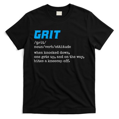 Grit Lions Definition Funny Detroit City T-Shirt