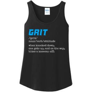 Grit Lions Definition Funny Detroit City Ladies Essential Tank