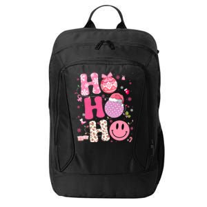 Groovy Leopard Disco Christmas Xmas Santa Cool Gift City Backpack