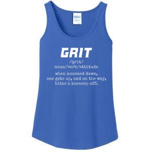 Grit Lions Definition Funny Detroit City Ladies Essential Tank