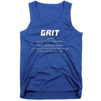 Grit Lions Definition Funny Detroit City Tank Top