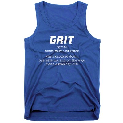 Grit Lions Definition Funny Detroit City Tank Top