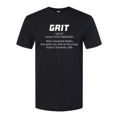 Grit Lions Definition Funny Detroit City Softstyle® CVC T-Shirt