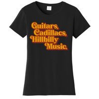 Guitars Lyrics Dwight Yoakam Tribute Women's T-Shirt