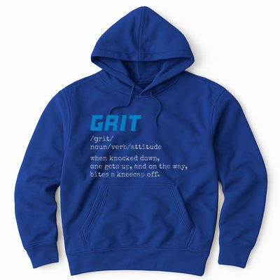 Grit Lions Definition Funny Detroit City Hoodie