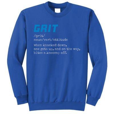 Grit Lions Definition Funny Detroit City Sweatshirt