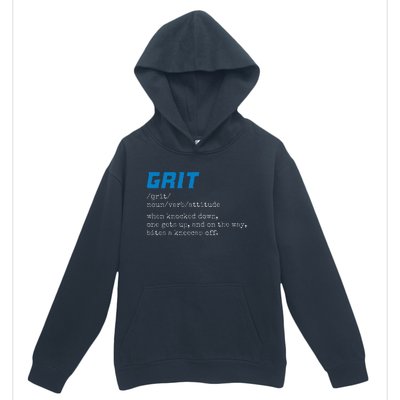 Grit Lions Definition Funny Detroit City Urban Pullover Hoodie