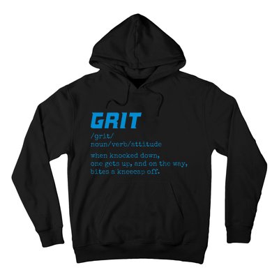 Grit Lions Definition Funny Detroit City Hoodie