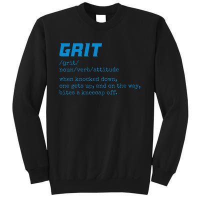 Grit Lions Definition Funny Detroit City Sweatshirt