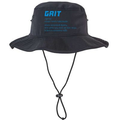 Grit Lions Definition Funny Detroit City Legacy Cool Fit Booney Bucket Hat