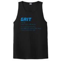 Grit Lions Definition Funny Detroit City PosiCharge Competitor Tank