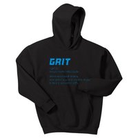 Grit Lions Definition Funny Detroit City Kids Hoodie