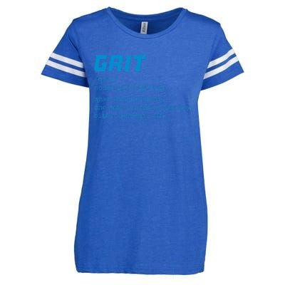 Grit Lions Definition Funny Detroit City Enza Ladies Jersey Football T-Shirt