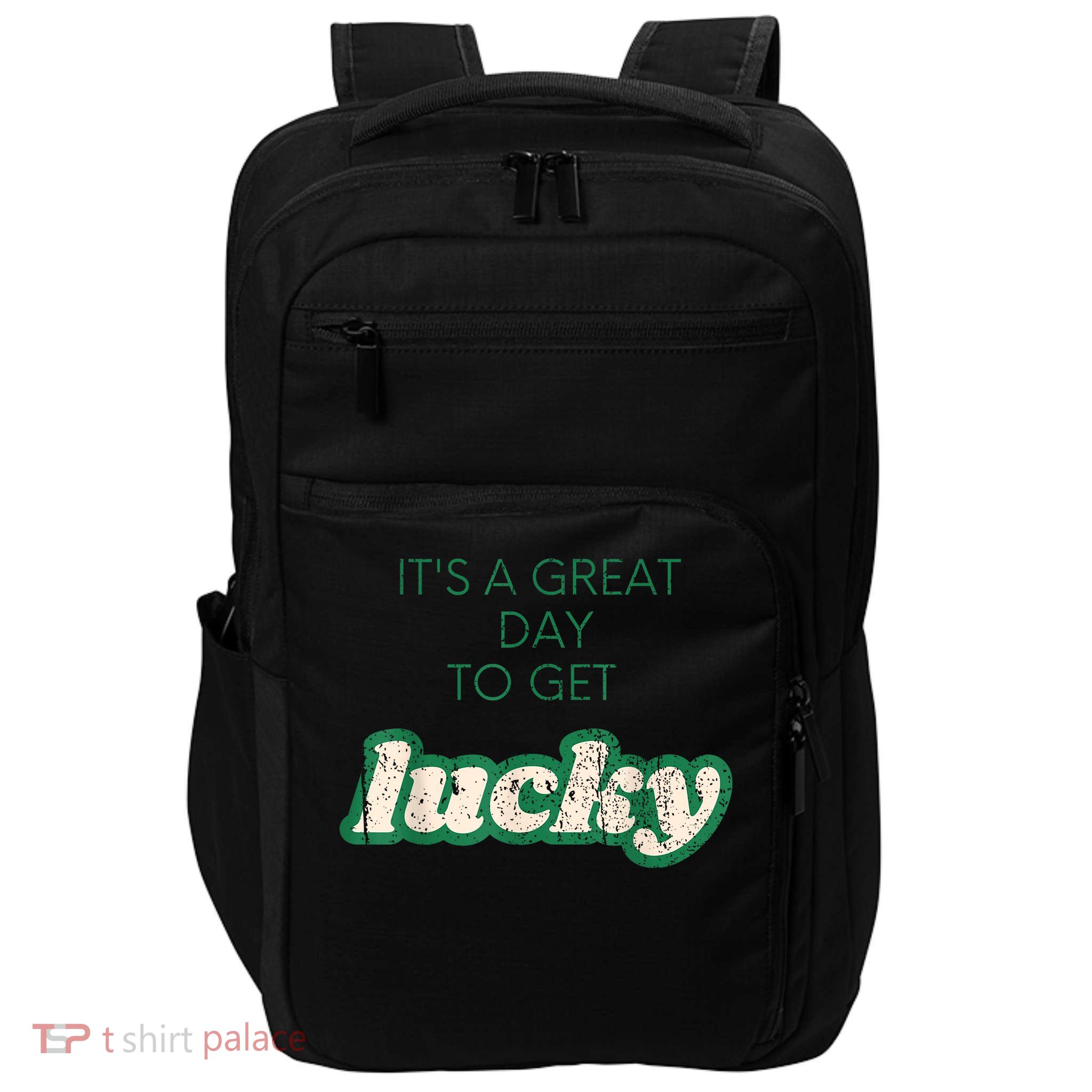 Get Lucky Design For Saint Patricks Day S S Girl Impact Tech Backpack